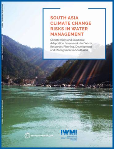 South Asia climate change risks in water management